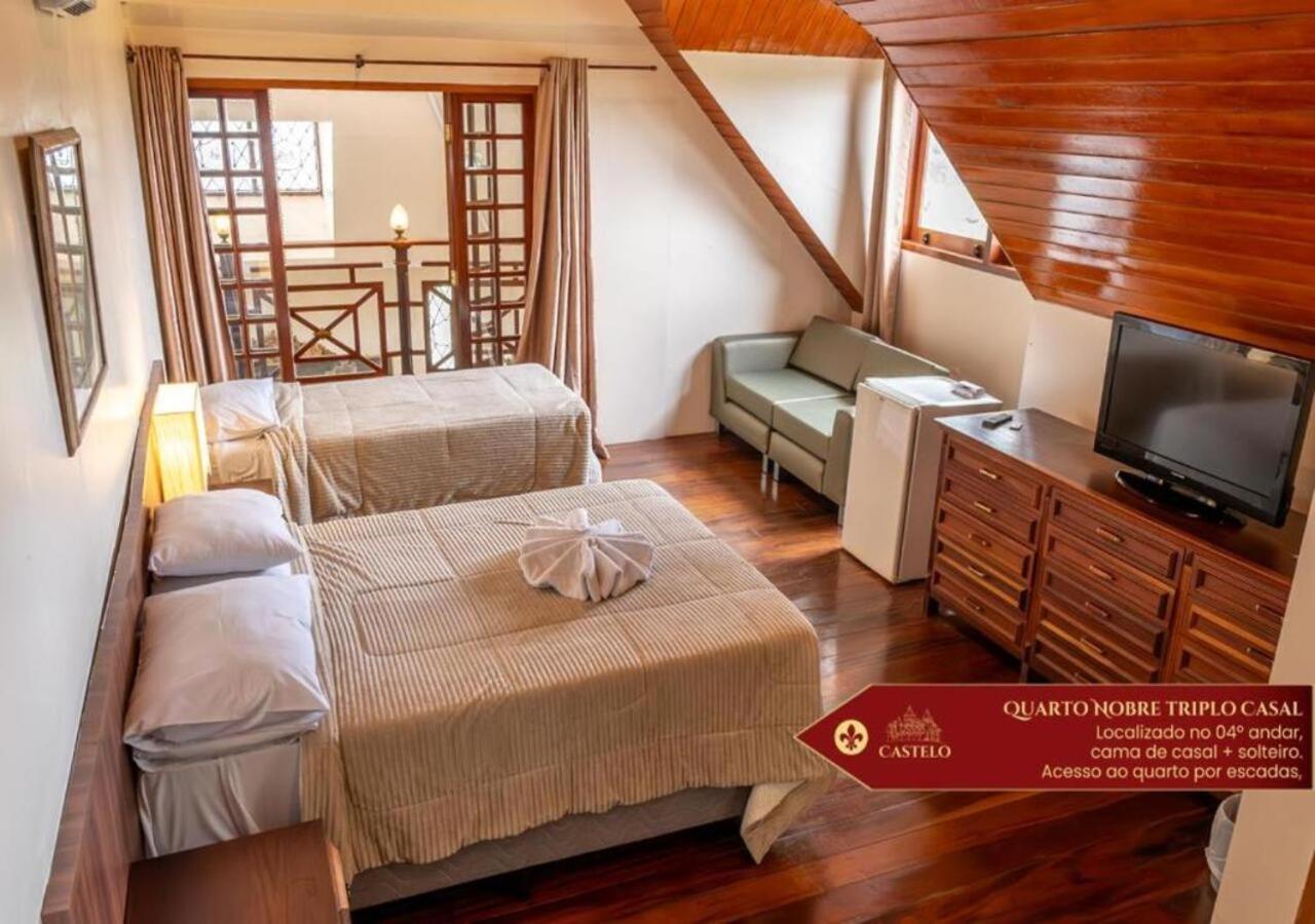 Hotel Castelo Nacional Inn Campos Do Jordao Dış mekan fotoğraf