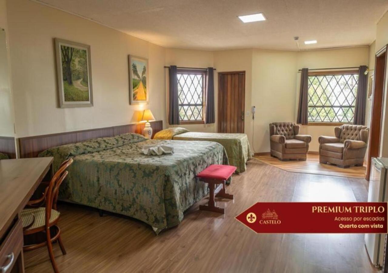 Hotel Castelo Nacional Inn Campos Do Jordao Dış mekan fotoğraf